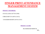 Finger Print Project