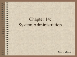 System Administration