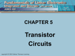 Fundamentals of Linear Electronics Integrated & Discrete