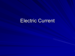 Electric Current