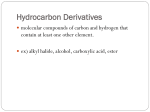 Hydrocarbon Derivatives