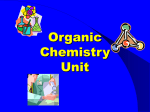 Organic Chemistry Unit