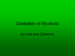 Oxidation of Alcohols