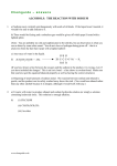 C h e m g u i d e  ... ALCOHOLS:  THE REACTION WITH SODIUM