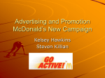 Advertising and Promotion