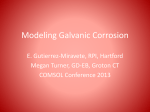 Modeling Galvanic Corrosion