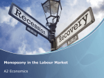 Monopsony in the Labour Market