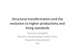 Structural transformation and the evolution to higher