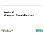 Money and Financial Markets