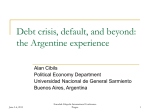 Lessons from Argentina: debt, restructuring and the IMF