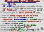 Chapter 10 Aggregate Demand & Aggregate Supply