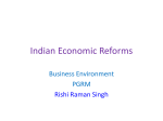 Indian Economic Reforms