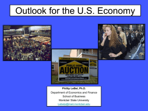 Outlook for the U.S. Economy