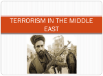 TERRORISM IN THE MIDDLE EAST