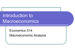 Introduction to Macroeconomics