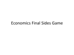 Economics Final Sides Game