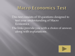 Elasticity of Demand Test - Business Studies A Level for WJEC