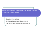 What businesses need to know about the US current account deficit