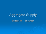 Aggregate Supply