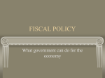 fiscal policy