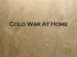 Cold War At Home