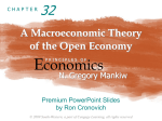 A Macroeconomic Theory of the Open Economy