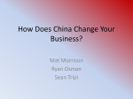 How Does China Change Your Business