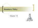 Monetary Policy