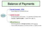 After Balance of Payments HANDOUT