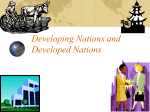 Developing Nations - Schaumburg High School