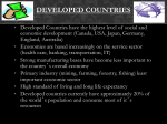 Developed Countries