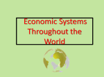 Economic Systems - Mr. Young`s Stuff