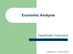 Economic Analysis