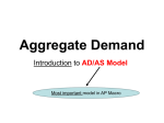 Aggregate Supply & Demand