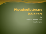 Phosphodiesterase inhibitors