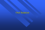 Oral Sedation