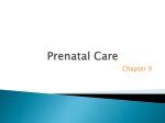 Prenatal Care