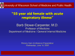 Chronic Pulmonary Disease