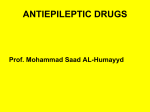 ANTIEPILEPTIC DRUGS