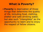 What is Poverty?