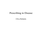 Prescribing in Disease