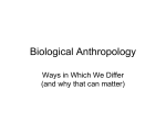 Physical Anthropology