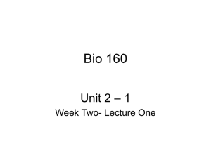 Bio 101