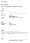 Anti-CCR8 antibody - C-terminal ab140804 Product datasheet 1 Image Overview