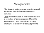 Metagenomics