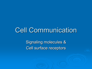 Cell Communication