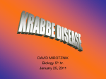 Krabbe disease - shsbiogeneticdisorders