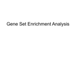 Gene Set Enrichment Analysis