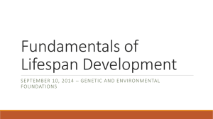 Fundamentals of Lifespan Development