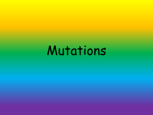 Mutations